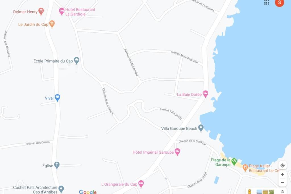Cap D'Antibes Lejlighed Eksteriør billede